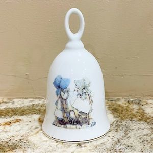Holly Hobbie Designer’s Collection Porcelain Bell Vintage 1981 Rare